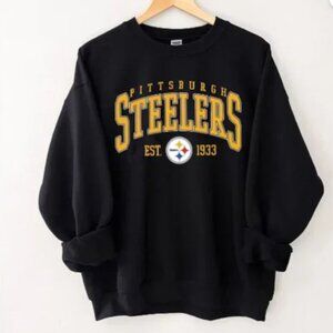 1933 Pittsburgh Steelers Football Vintage Sweatshirt Steelers Fan Shirts Tee